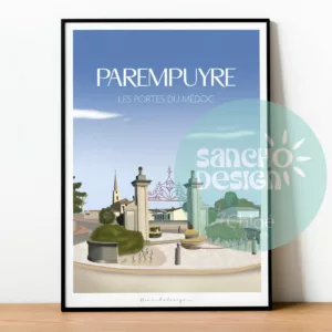 Affiche Parempuyre - Les Portes du Médoc