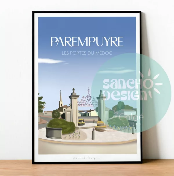 Affiche Parempuyre - Les Portes du Médoc
