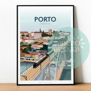 Affiche Porto - Portugal