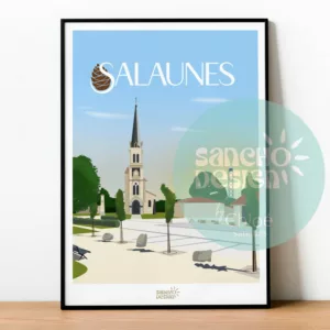 Affiche Salaunes - Médoc
