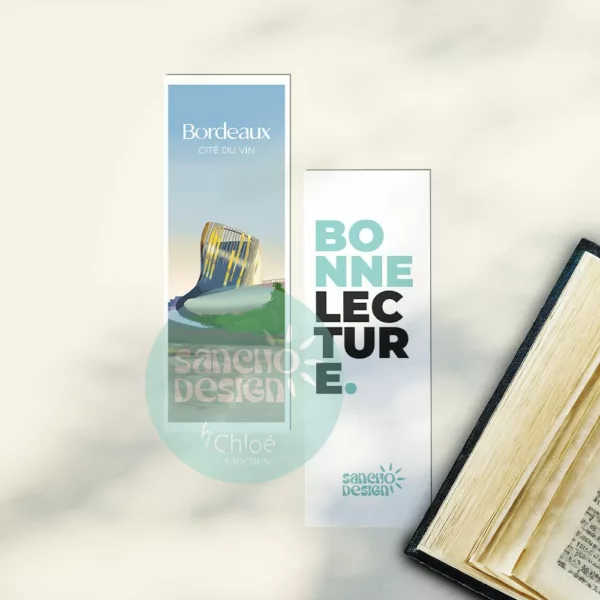 Marque-page Bordeaux - La Cité du Vin