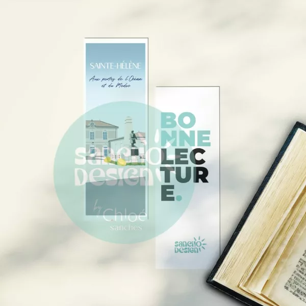 Marque-page Sainte-Hélène