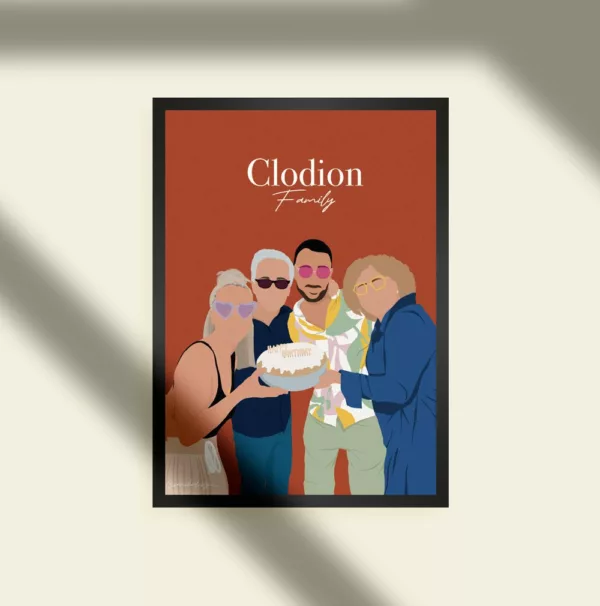 Portrait minimaliste