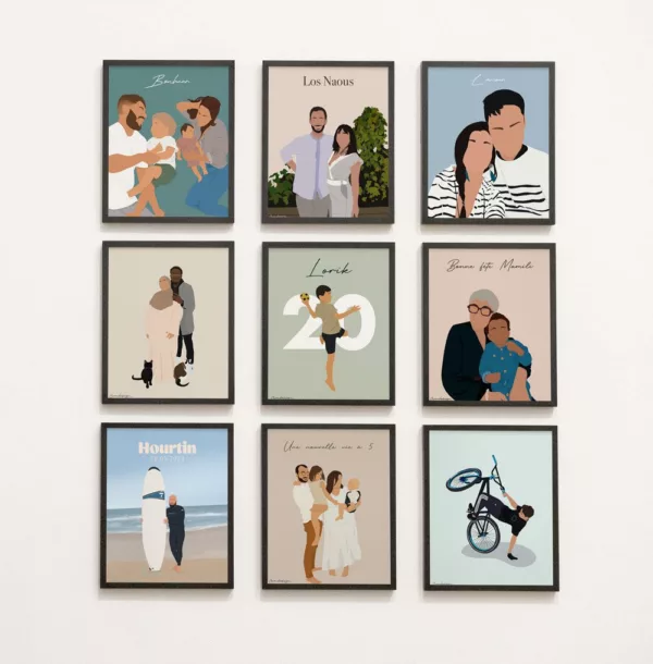 Portrait minimaliste – Image 5